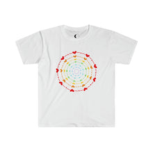 Load image into Gallery viewer, Flower of Love Unisex Cotton T-Shirt