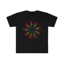 Load image into Gallery viewer, Flower of Love Unisex Cotton T-Shirt