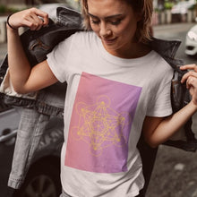 Load image into Gallery viewer, Metatron Cube Unisex  T-Shirt